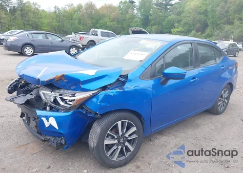 2021 Nissan Versa Sv Xtronic Cvt z USA, uszkodzony, nr VIN 3N1CN8EV8ML819836